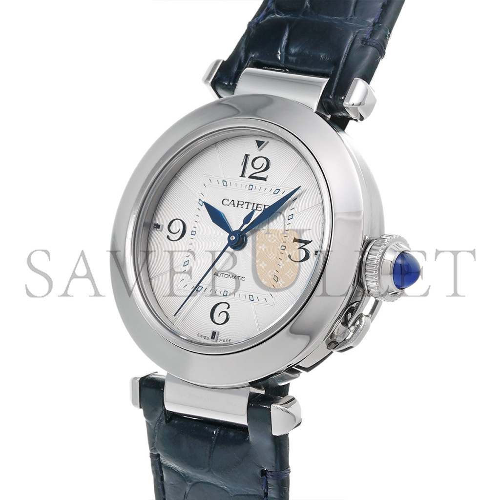 CARTIER PASHA DO SILVER DIAL 35MM WATCH WSPA0012